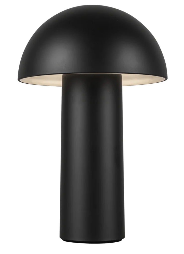 Luminaria decorativa de mesa 10" de LED integrado 3W, CCT 2700K, 200lm. Dimeable 3-Step Touch