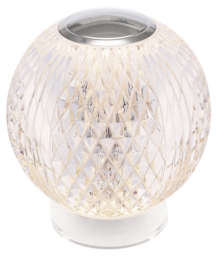 Luminaria decorativa de mesa 3" de LED integrado 1.5W, CCT 3000K, 150lm. Dimeable 3-Step touch