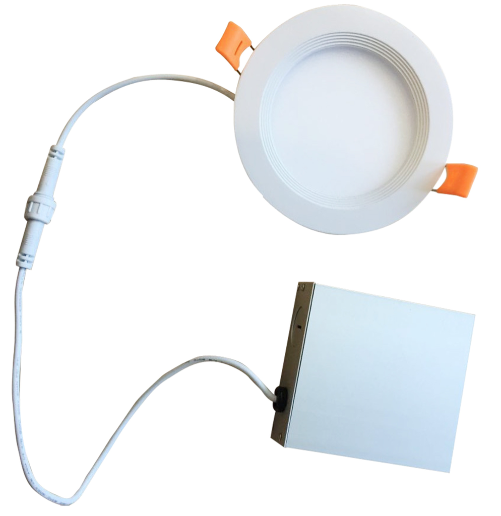 Luminaria para empotrar en cielo de 3" fija de LED integrado 7W 3000K 400lm. Dimeable