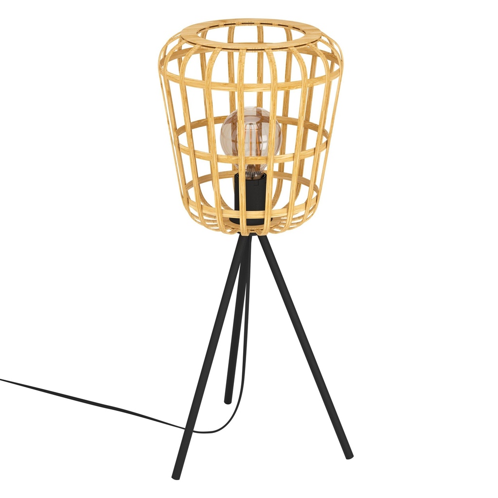 Luminaria decorativa de pie para una lampara base E27