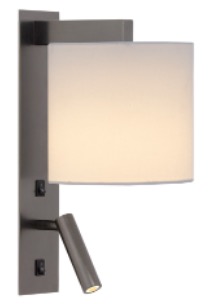 [15796] Luminaria tipo aplique para una lampara base E26