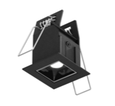 [MLS1-CC-BK] Luminaria de empotrar en cielo de LED integrado 3W, 120lm, 5CCT. Dimeable TRIAC/ELV