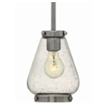 [3687BN] Luminaria decorativa colgante, para lámpara base E26. Dry Location