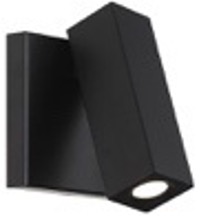 [BL-25906-BK] Luminaria decorativa tipo aplique 6" de LED integrado 9W, 3000K, 259lm. Dimeable. Damp Location