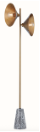 [PFL1064-PBR] Luminaria decorativa de pie para lampara base E26. 120V, hasta 15W. Dry Location