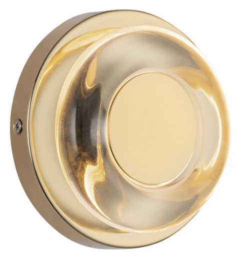 Luminaria decorativa tipo aplique 4" de LED integrado 6W, CCT 3000K, 450lm. Dimeable TRIAC/ELV