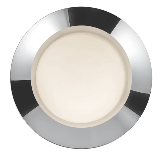 Luminaria decorativa tipo aplique 9" de LED integrado 11W, CCT 3000K, 1050lm. Dimeable ELV