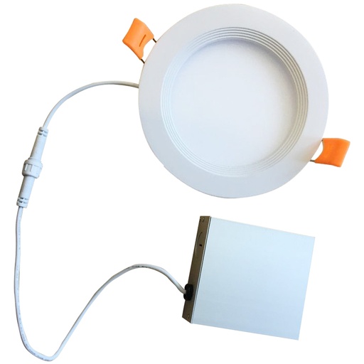 [773221] Luminaria para empotrar en cielo de 6" fija de LED integrado 14W 3000K 1100lm. Dimeable