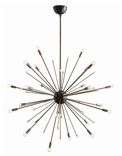 [89978] Luminaria decorativa colgante 42" para 24 lamparas base E12